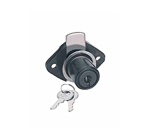 Godrej 4 Lever Universal Furniture Lock – Nickel Plated