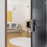BM 09 175mm Door Handle Set 1CK Matte Black [5638]