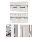 Godrej Plain Joint Door Hinge - Stainless Steel