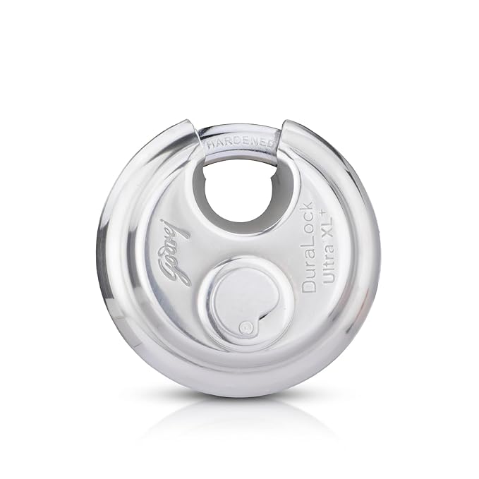 Godrej Duralock Ultra XL+ Padlock – Stainless Steel