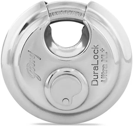 Godrej Duralock Ultra XL+ Padlock – Stainless Steel