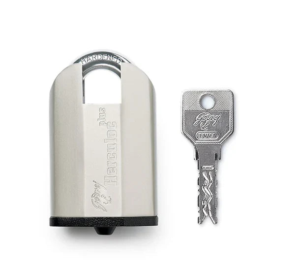 Godrej Herculo Plus 3KS Padlock – Satin Steel(4 Keys)