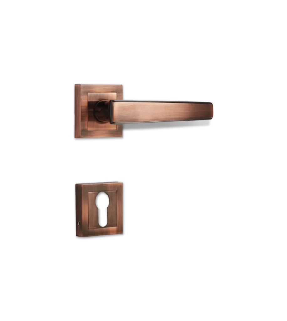 Godrej NEH 06 240 mm Door Handle Set 1CK - Black Antique Copper