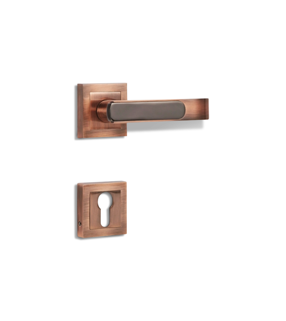 Godrej NEH 06 240 mm Door Handle Set 1CK - Black Antique Copper