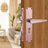 Godrej NEH 06 240 mm Door Handle Set 2C - Black Antique Copper