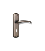 Godrej NEH 06 240 mm Door Handle Set 2C - Matte Black Nickel