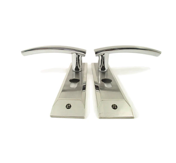 Godrej NEH 06 Baby Latch with Handle Set - Satin Steel