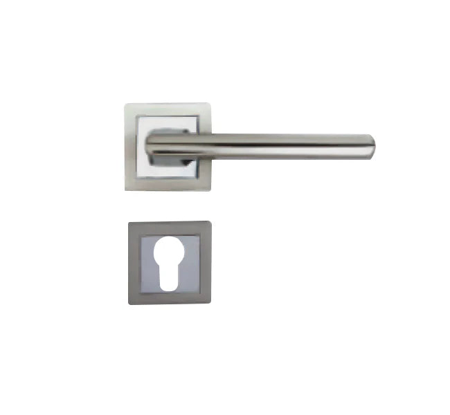 Godrej NEH07 240mm Door Handle Set 1CK - Satin Steel