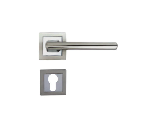 Godrej NEH 07 Door Handle Set 1CK – Satin Steel