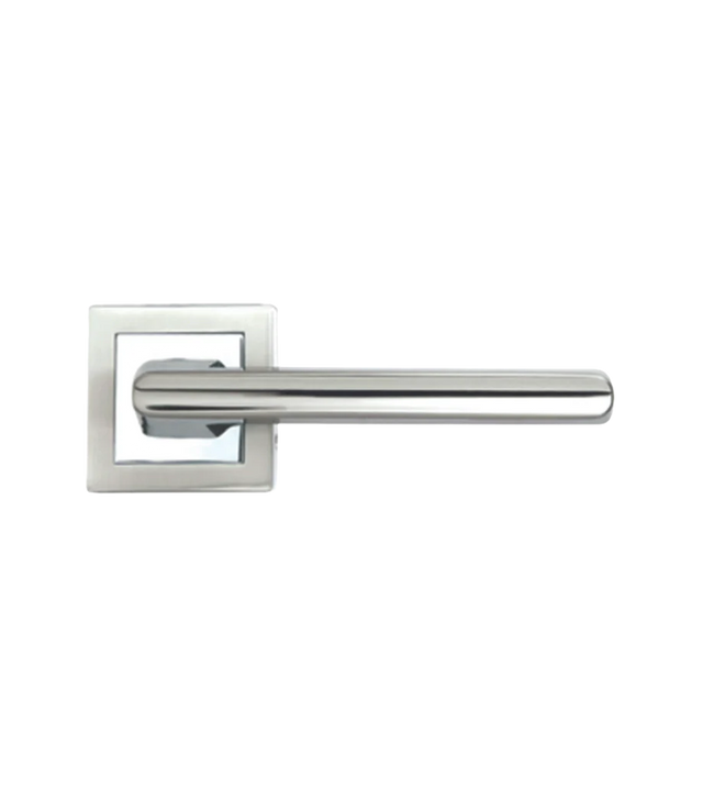 Godrej NEH 07 Rose Door Handle - Satin Steel