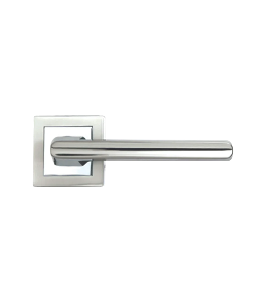 Godrej NEH 07 Rose Door Handle - Satin Steel