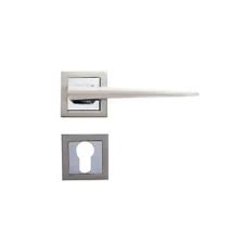 Godrej NEH 08 Rose Door Handle - Satin Steel