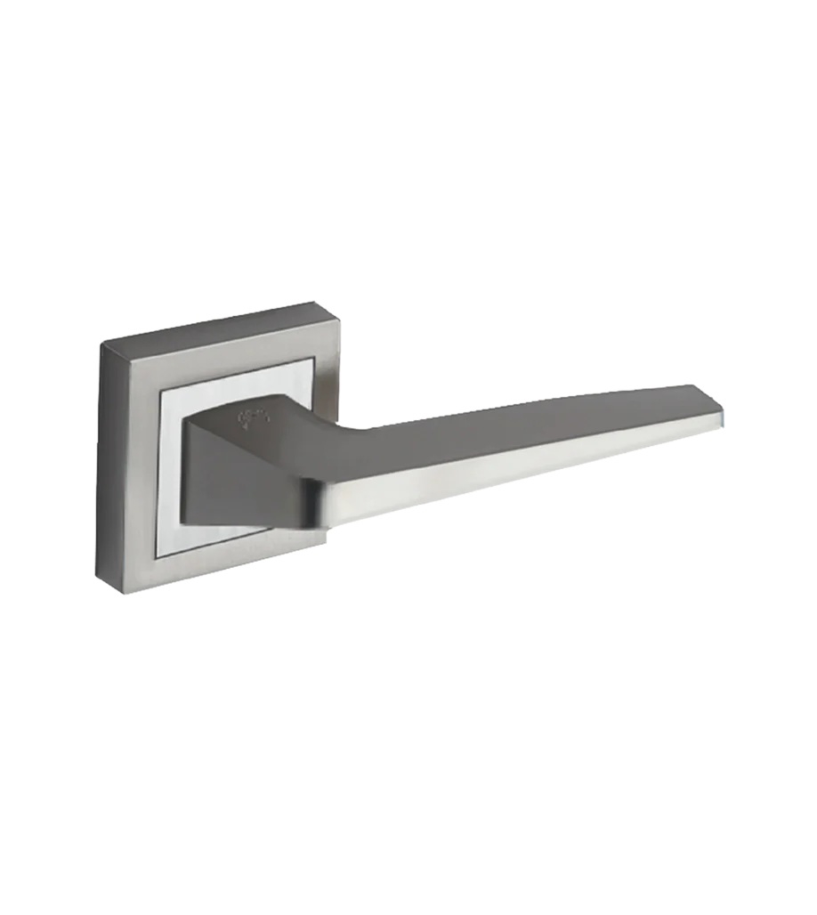 Godrej NEH 15 Rose Door Handle - Satin Steel