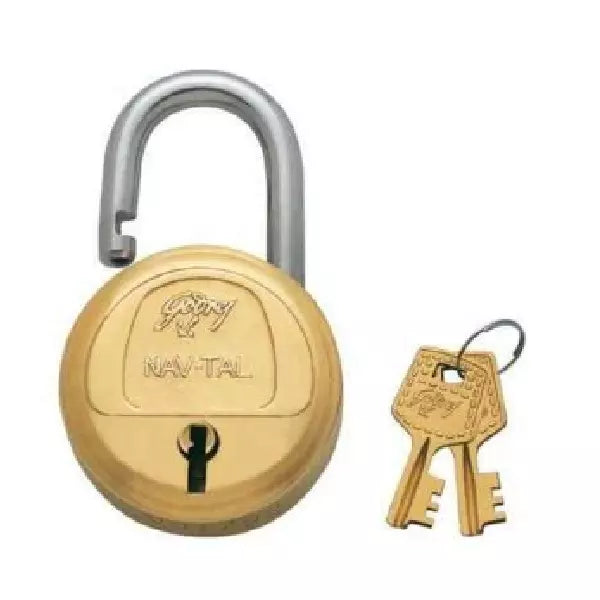 Godrej Navtal 7 Lever Hardened Lock – 4 Keys