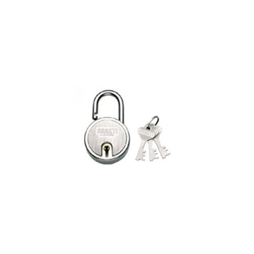 Godrej Round Padlock(3 Keys) - Satin Steel