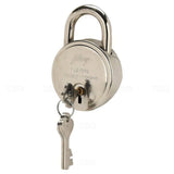 Godrej Round Padlock(3 Keys) - Satin Steel