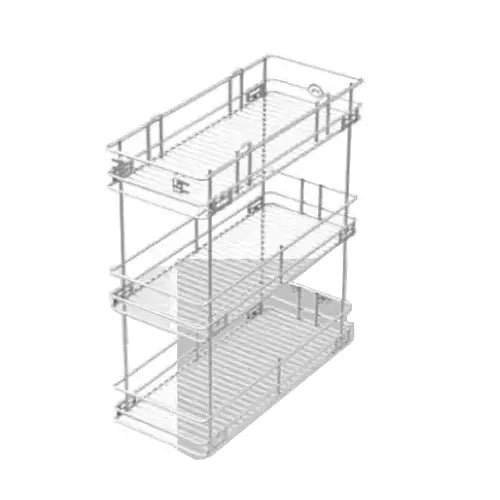 Godrej SS 304 Three Shelf Pull Out