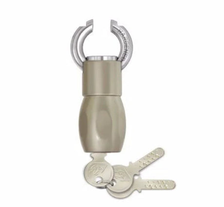 Godrej Scorpio Ultra Padlock – Satin Steel(3 Keys)