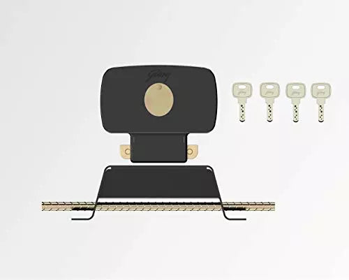 Godrej Shutter Centre Lock Ultra 1C – 4 Keys