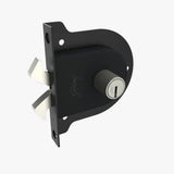 Godrej Wardrobe Lock for Sliding Door Duo Side Locking - Black Finish
