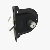 Godrej Wardrobe Lock for Sliding Door Duo Side Locking - Black Finish