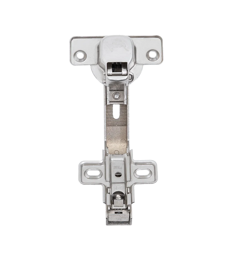 Godrej Cabinet Slip On Pi Corner Regular Hinge - Bi Fold, 2 Hole, Nickel Plated (35 x 11.5 mm)