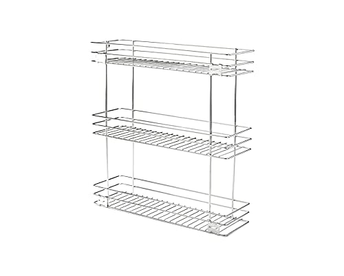 Godrej Three Shelf Pull Out - Stainless Steel Finish