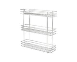 Godrej Three Shelf Pull Out - Stainless Steel Finish
