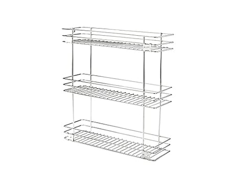 Godrej Three Shelf Pull Out - Stainless Steel Finish