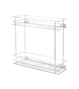 Godrej Two Shelf Pull Out - Stainless Steel Finish