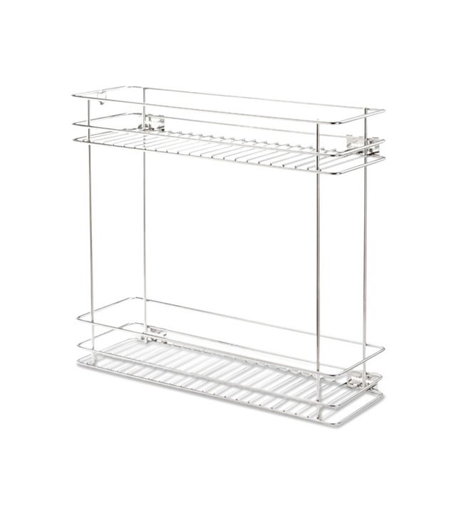 Godrej Two Shelf Pull Out - Stainless Steel Finish