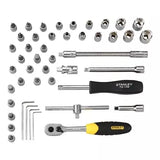 Stanley 32 Pcs 1/2 inch Sq. Drive Pear Head Ratchet Set