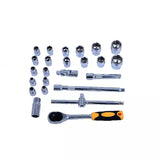 Stanley 32 Pcs 1/2 inch Sq. Drive Pear Head Ratchet Set