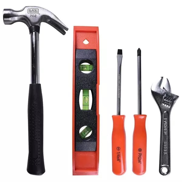 BLACK+DECKER 5 PC TOOLS KIT