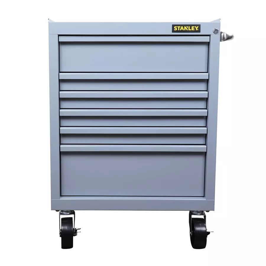 Stanley 6 Drawer Eco Roller Cabinet (Grey Color)