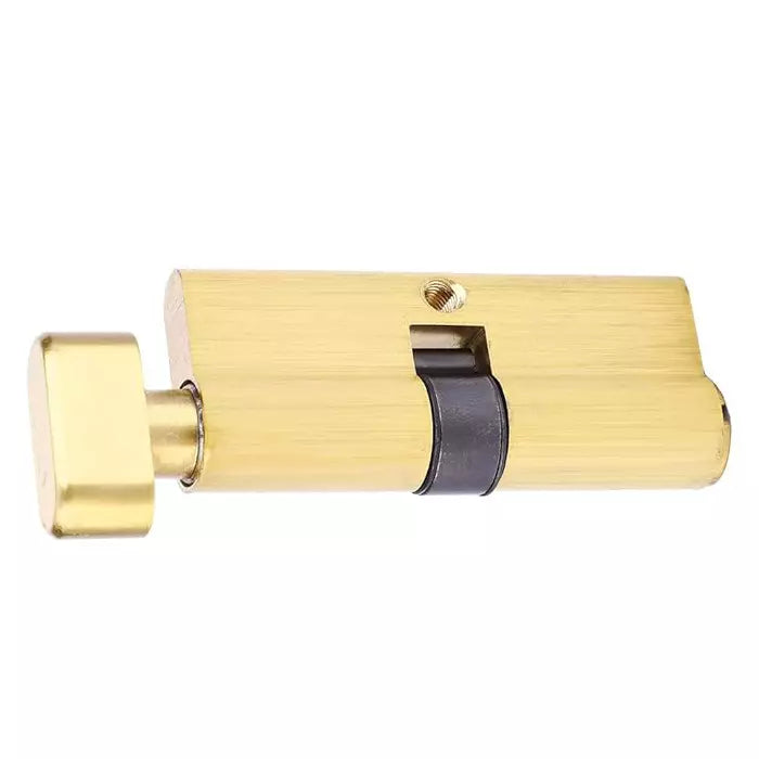 70 mm Pin Cylinder 2C - Antique Brass | High Security Lock Cylinder