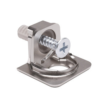 Hafele Bracket PK2 25mm with Bush and Screw Nickel Plated