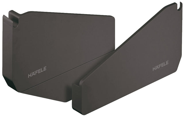 White Hafele wall bracket on a white background