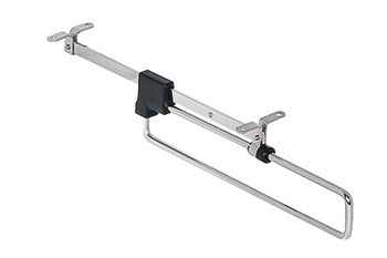 Hafele Extendable Wardrobe Rail 4-8Kg Nickel Plated