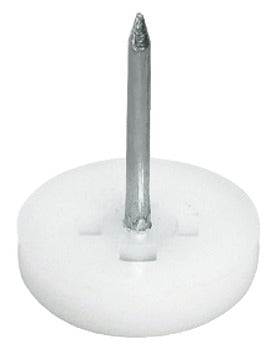 Hafele Furniture Glide Plastic White 19mm