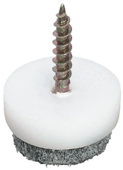 Hafele Furniture Glide with Hospa Screw Steel Galvanized Grey Felt 20mm