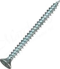 Hafele Hospa Chipboard Countersunk Screw Fully Threaded Nickel Plated