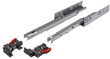 Hafele Matrix UM 60 Soft Close Full Extension Undermount Runner 60Kg
