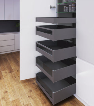 Hafele Matrixbox Slim Inner Drawer Solid Kit H2 Stainless Steel
