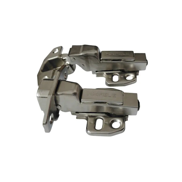 Hafele Metalla 3050 Clip-On Soft Close 105° Hinge with 3D Eccentric Mounting Plate
