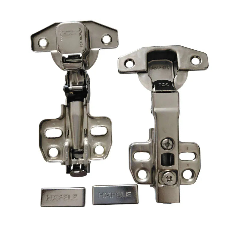 Hafele Metalla 3050 Clip-On Soft Close 105° Hinge with 4-Hole Mounting Plate