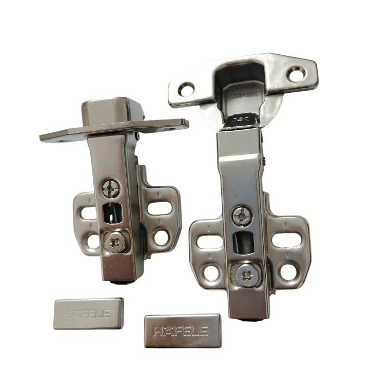 Hafele Metalla 3050 Slide-On Soft Close 105° Hinge with 4-Hole Mounting Plate