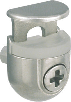 Hafele Peki Glass Support 4-10mm 5 Nickel Plated