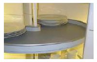 Hafele Pro Arc Carousel Tray 810mm Dia for 900x900mm Corner Cabinet Grey