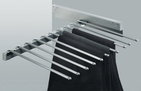 Hafele Pull-Out Trouser Rail 465x505x100mm Chrome Plated